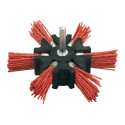 Verto Abrasive abrasive brush with 100 mm shaft - 62H720