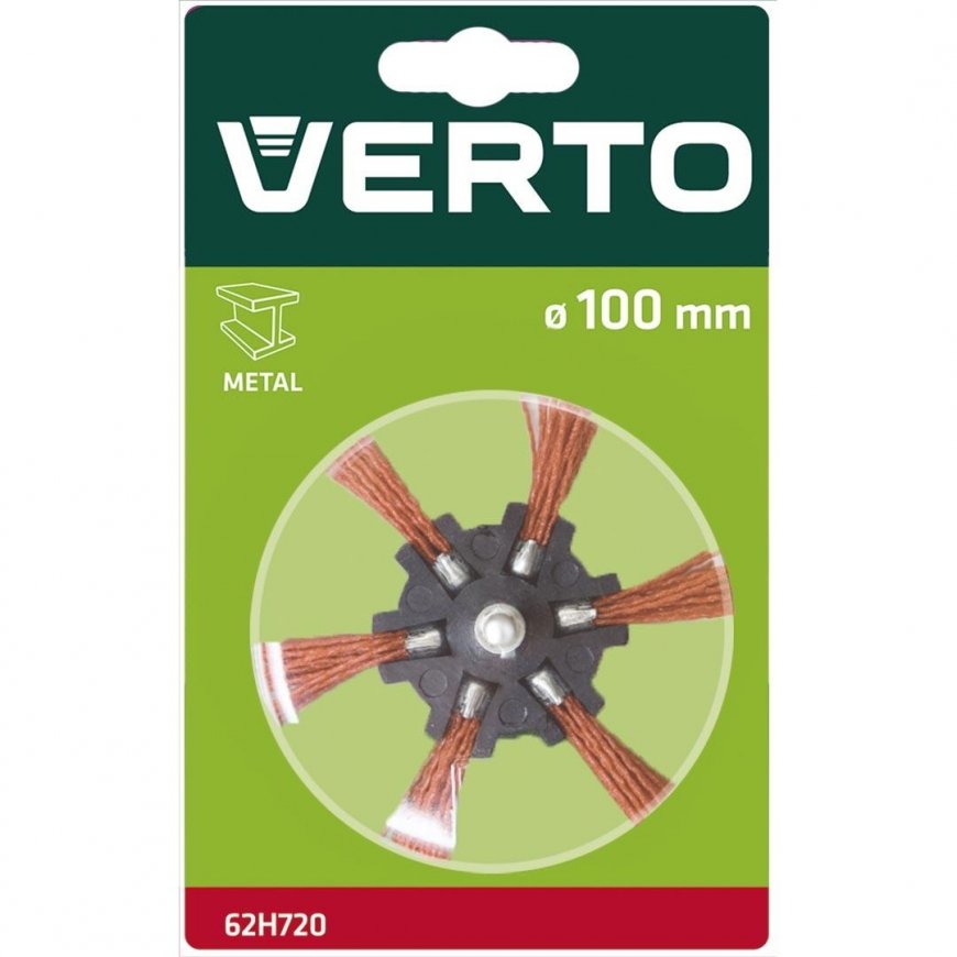 Verto Abrazyvinis abrazyvinis šepetys su 100 mm kotu - 62H720 – 2
