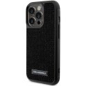 Case Karl Lagerfeld Rhinestone Plate Metal Logo Case for iPhone 15 Pro Black Case Karl Lagerfeld Rhinestone Plate Metal Logo Case for iPhone 15 Pro Black
