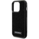 Dėklas Karl Lagerfeld Rhinestone Plate Metal Logo Case for iPhone 15 Pro Juodas Dėklas Karl Lagerfeld Rhinestone Plate Metal Logo Case for iPhone 15 Pro Juodas