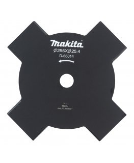 Makita D-66014 4-blade brush cutter, 255x25.4MM