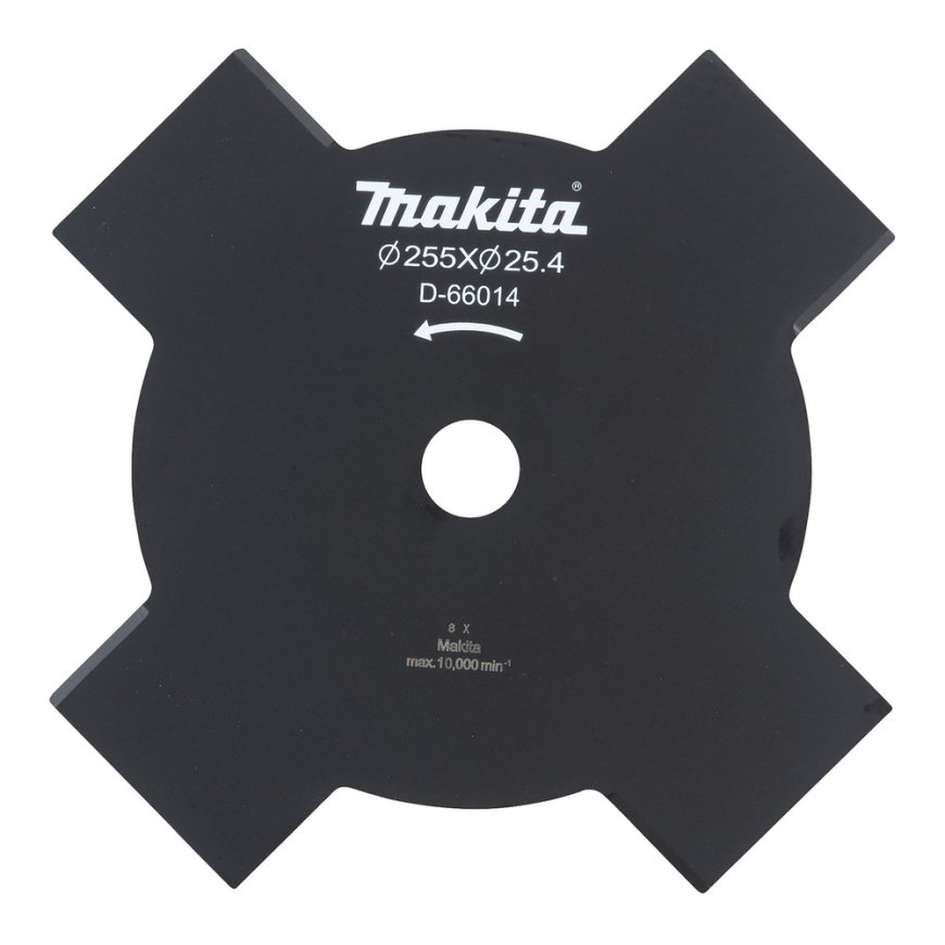 Makita D-66014 4-blade brush cutter, 255x25.4MM