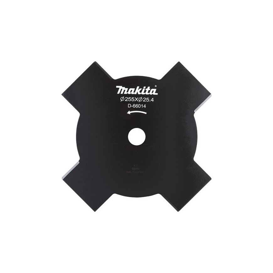 Makita D-66014 4-ašmenų krūmapjovės peilis, 255x25,4MM – 2