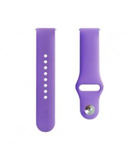 Evelatus 22mm Silicone Loop (130mm M/L) Deep Purple