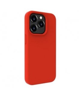 Evelatus Apple iPhone 15 Pro Max Premium Magsafe Soft Touch Silicone Case Red