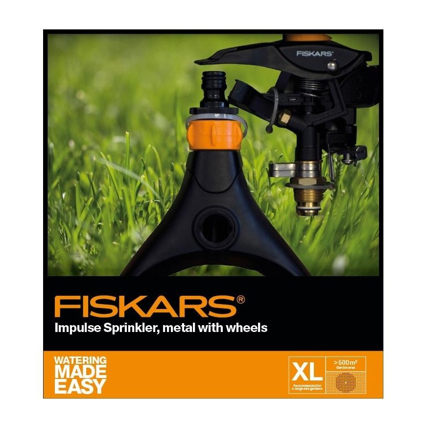 Fiskars Pulse sprayer with wheels, metal – 2