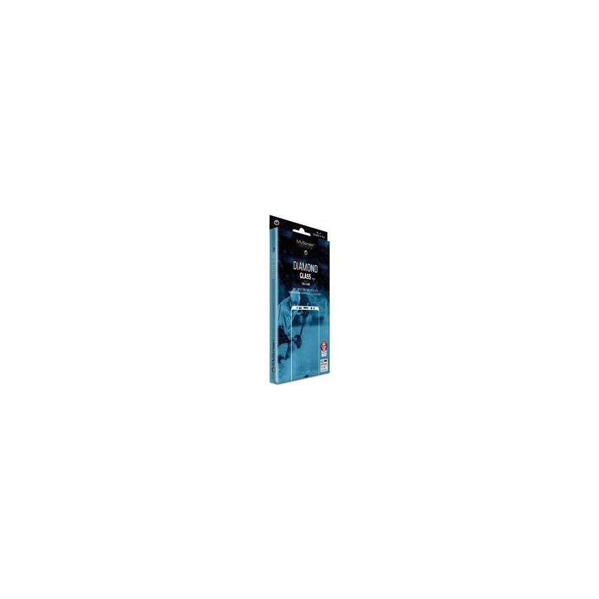 MyScreen DIAMOND GLASS LITE edge FULL GLUE (Apple iPhone 13/13 Pro 6.1") Black