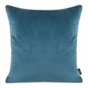 Eurofirany VELVET / 57 Two-sided velvet and imitation linen pillowcase with edges, 45X45 cm, color: blue