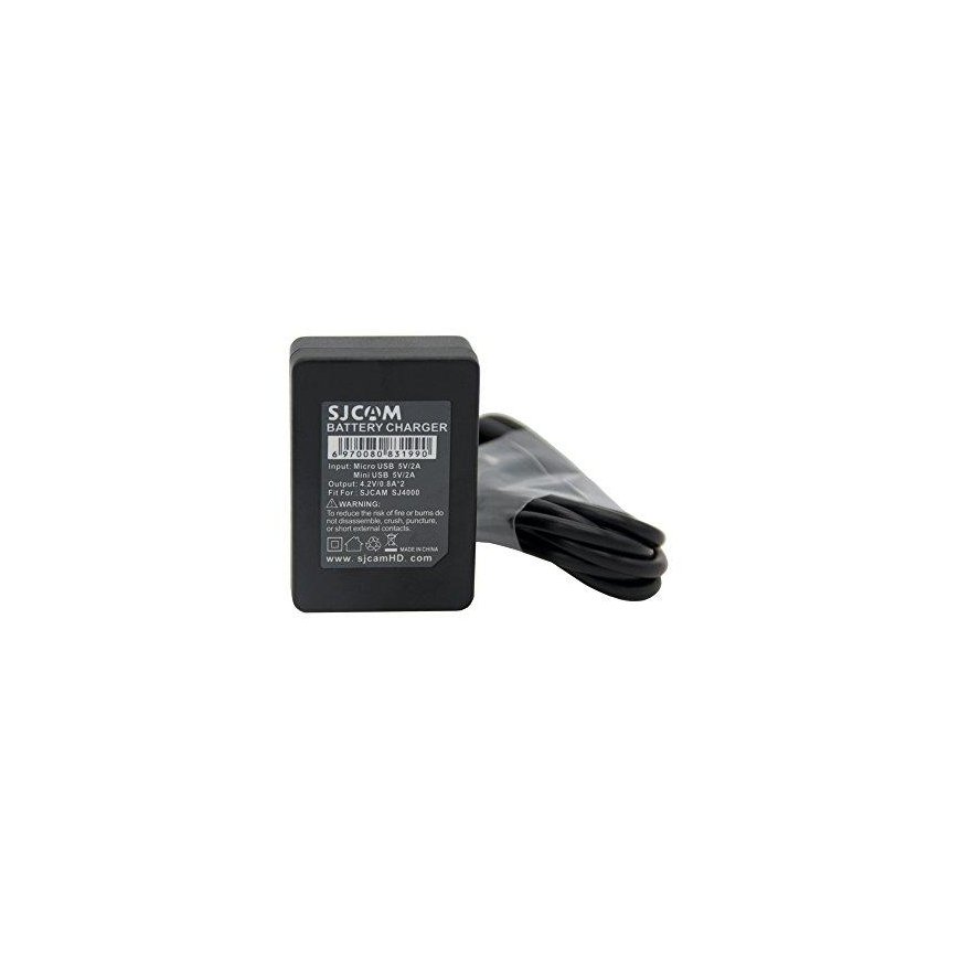 SJCAM dvigubas įkroviklis, skirtas SJ4000 / SJ5000 / M10 (R-RA-ŁAD-SJ4-5-M10) – 4