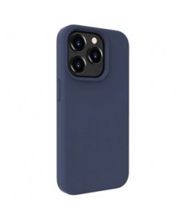 Evelatus Apple iPhone 15 Pro Premium Soft Touch Silicone Case Midnight Blue