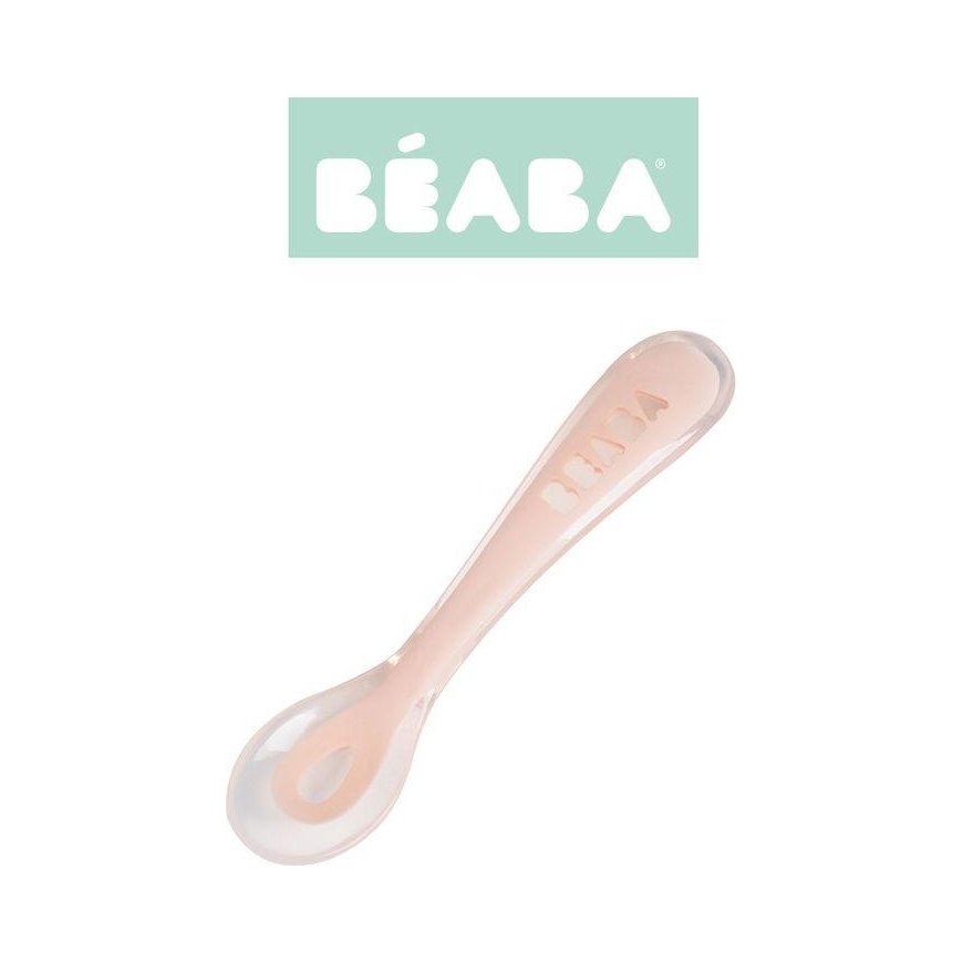 BEABA BABY SILICONE BAG 8+ MONTHS, OLD Pink