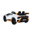 Lean Cars Balta Lamborghini STO DRIFT elektrinė transporto priemonė Lean Cars Balta Lamborghini STO DRIFT elektrinė transporto priemonė