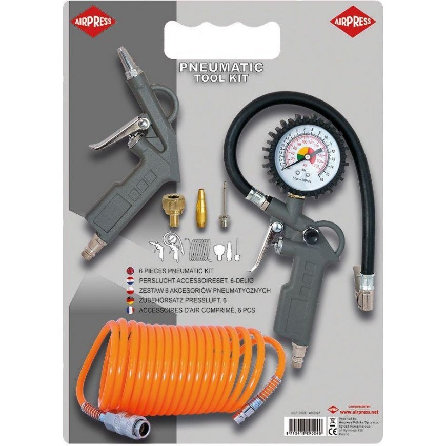 Airpress pneumatic tool set (4300027)
