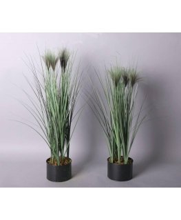 Mondex Lumark artificial flower 12.5xh64cm Green red flowers