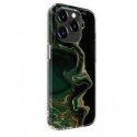Case Evelatus Apple iPhone 15 PC Customized Print Design Marble Dark Green Case Evelatus Apple iPhone 15 PC Customized Print Design Marble Dark Green