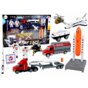 Lean Cars Set of Figures Space Truck Rocket 15 El. Lean Cars Set of Figures Space Truck Rocket 15 El.