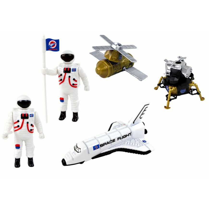 Lean Cars Set of Figures Space Truck Rocket 15 El. – 2