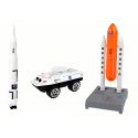Lean Cars Set of Figures Space Truck Rocket 15 El. Lean Cars Set of Figures Space Truck Rocket 15 El.
