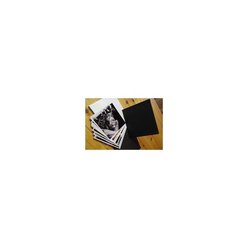 Photo frame Fujifilm Scrapbook, white hard cover, black adhesive sheets, 15x15 cm, (10 sheets) – 2