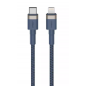 Orsen S51 Type C to Lightning 3A 1m mėlynas