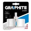 Graphite Graphite diamond hole saw for 73 mm tiles 57H298 Graphite Graphite diamond hole saw for 73 mm tiles 57H298