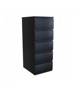 Topeshop W5 CZERŃ комод