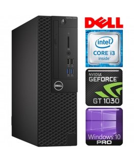 DELL 3050 SFF i3-7100 32GB 256SSD M.2 NVME GT1030 2GB WIN10Pro