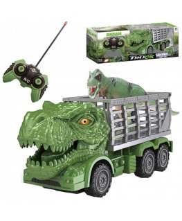 WOOPIE RC Car Dinosaur RC Car Green + Figure