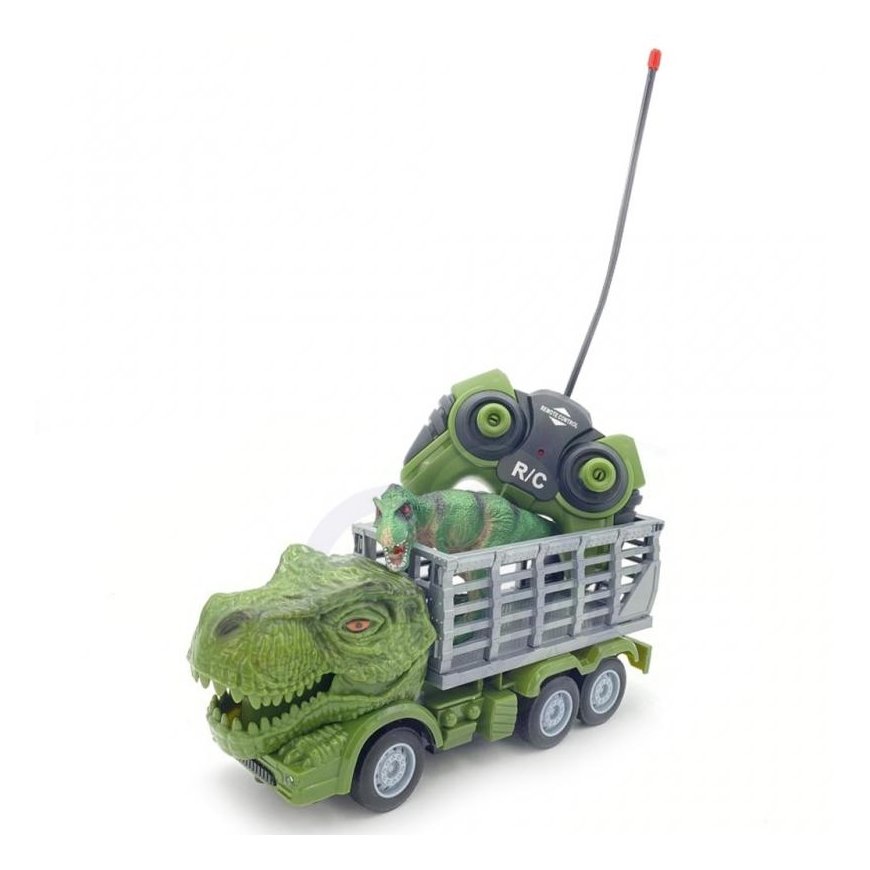 WOOPIE RC Car Dinosaur RC Car Green + Figure – 4