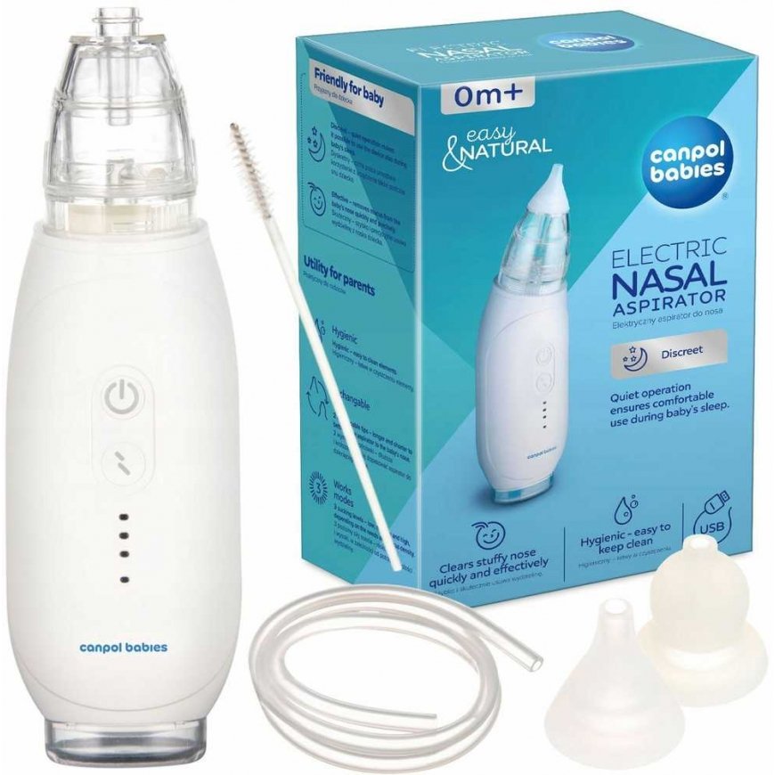 CANPOL BABIES electric nasal aspirator, Easy