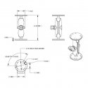 RAM Mounts RAM-B-101U montavimo rinkinys RAM Mounts RAM-B-101U montavimo rinkinys