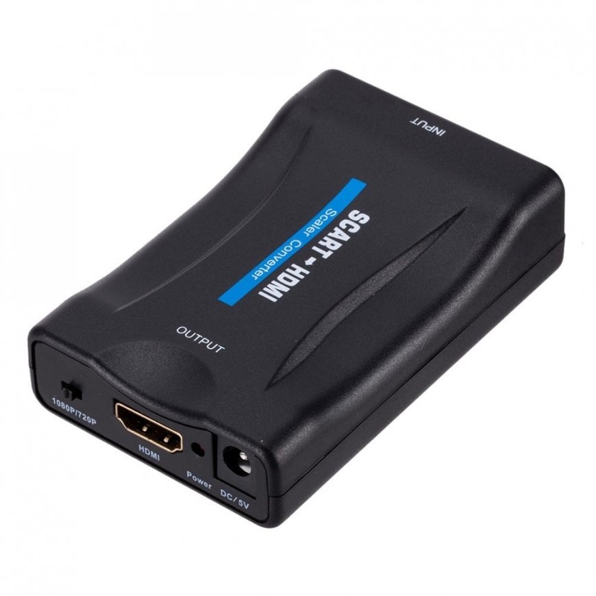 RoGer Signāla Pārveidotājs no SCART uz HDMI (+Audio) Melns – 2