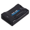RoGer Signāla Pārveidotājs no SCART uz HDMI (+Audio) Melns RoGer Signāla Pārveidotājs no SCART uz HDMI (+Audio) Melns