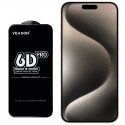 RED PRO 6D Full face Glue 9H Tempered glass for Apple iPhone 15 Plus with Black frame RED PRO 6D Full face Glue 9H Tempered glass for Apple iPhone 15 Plus with Black frame