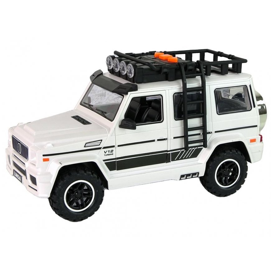 Lean Cars Battery Powered SUV White – 2