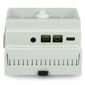 Case for Raspberry Pi 4B DIN rail - Multicomp Pro - gray Case for Raspberry Pi 4B DIN rail - Multicomp Pro - gray