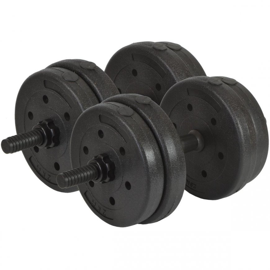 Nero Fit Hantelių rinkinys EB Fit, 20kg (2x10kg) – 3