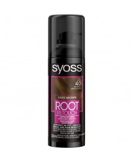 Syoss Syoss Root Retoucher Purškiamas maskuojantis šaknis Dark Brown 120ml