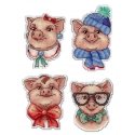 Beldizart Cute little pigs. Magnets SR-279 Beldizart Cute little pigs. Magnets SR-279