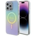 Guess case for iPhone 15 Pro 6,1" GUHMP15LHITSQ turquoise HC IML Magsafe Iridescent Guess case for iPhone 15 Pro 6,1" GUHMP15LHITSQ turquoise HC IML Magsafe Iridescent