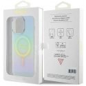 Guess case for iPhone 15 Pro 6,1" GUHMP15LHITSQ turquiose HC IML Magsafe Iridescent Guess case for iPhone 15 Pro 6,1" GUHMP15LHITSQ turquiose HC IML Magsafe Iridescent