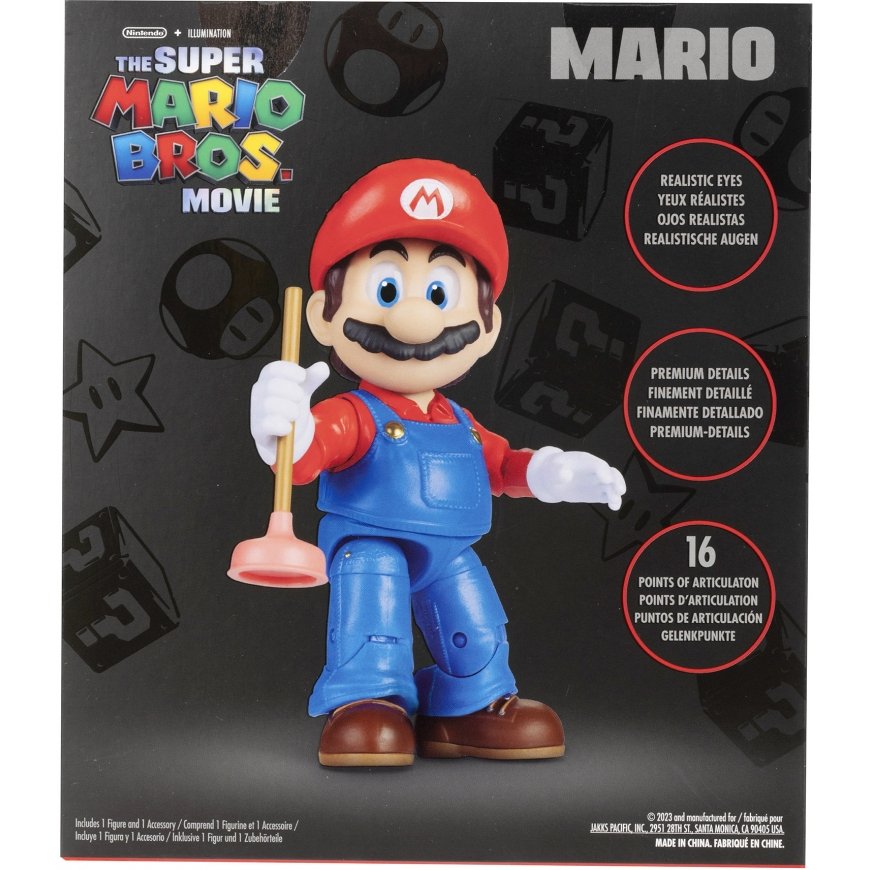 Nintendo Super Mario Bros Movie - Mario figure – 5