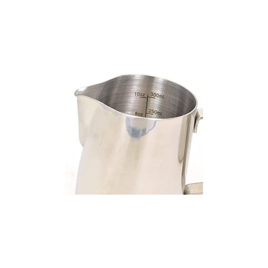 Rhino Coffee Gear Rhinowares Barista Milk Jug Classic - Silver 360 ml – 5