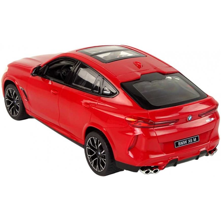 Car R/C Bmw X6 M 1:14 Rastar Red – 3