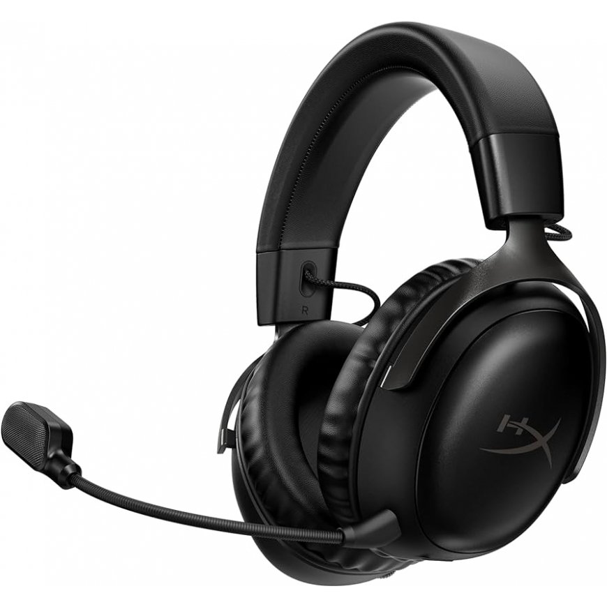HyperX Cloud III Wireless Black Gaming Headset for PS4/PS5 & PC – 2