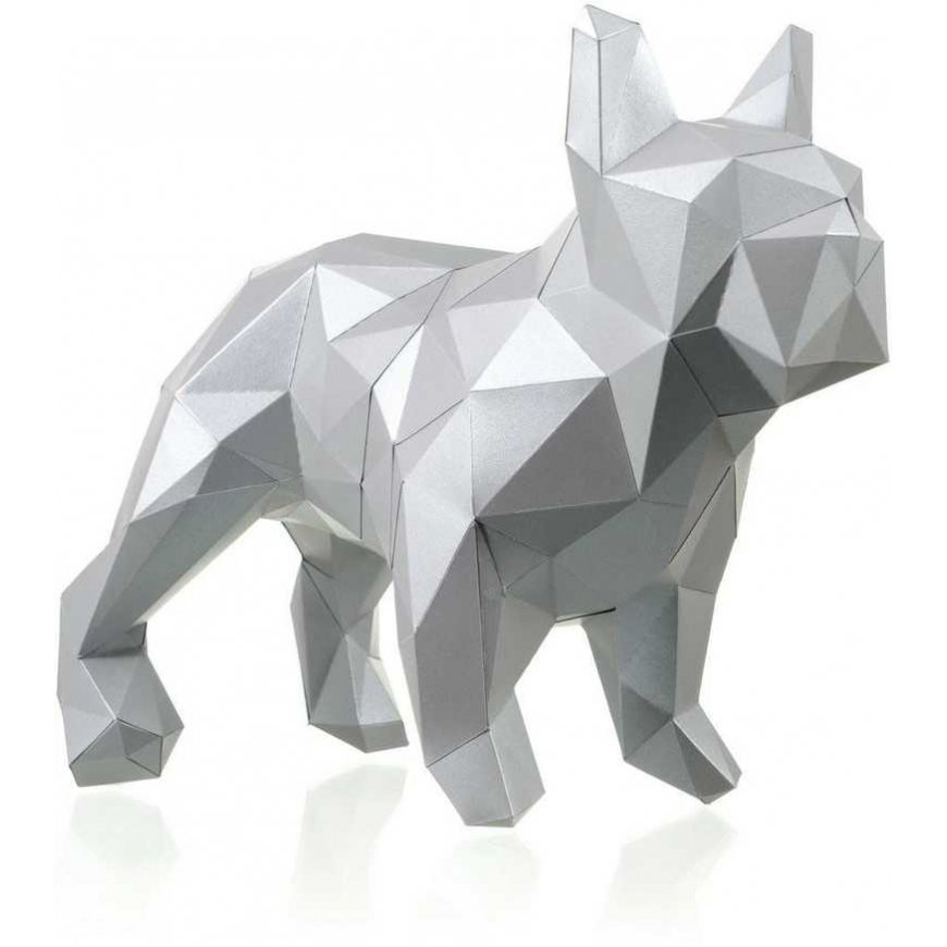Beldizart „Wizardi 3D Papercraft Kit Bulldog“ PP-2BMA-PLA – 4
