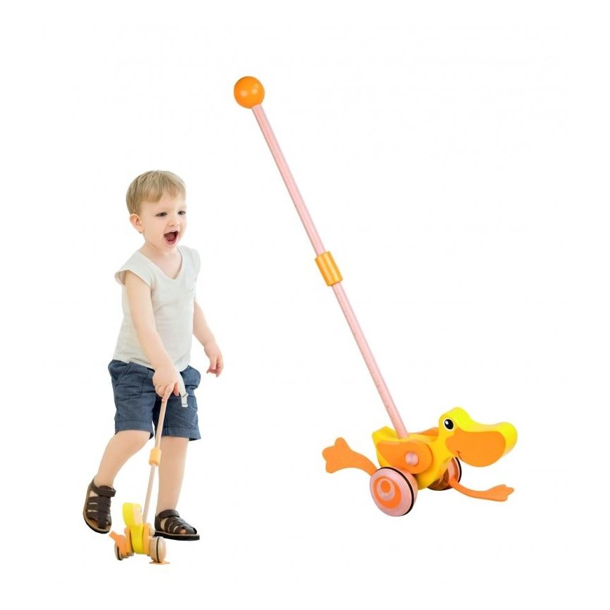 Wooden duck pusher, Classic World