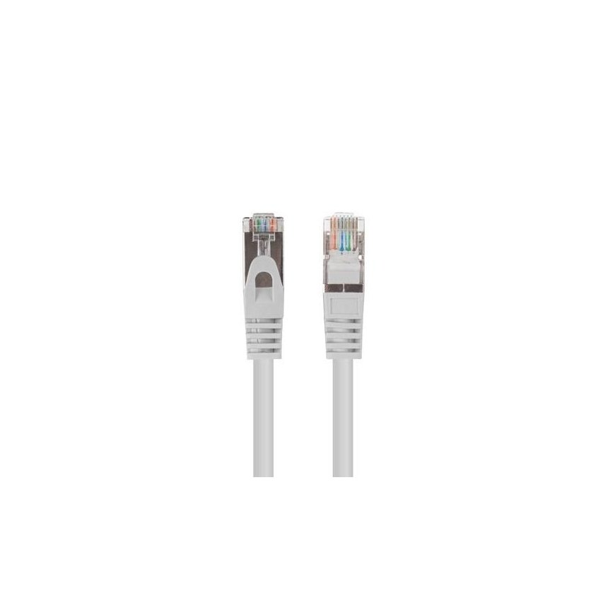 Lanberg Patchcord kat.6 FTP 1M 10-pack fluke perduota pilka