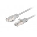 Lanberg Patchcord kat.6 FTP 1M 10-pack fluke perduota pilka Lanberg Patchcord kat.6 FTP 1M 10-pack fluke perduota pilka