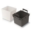 Prosperplast div class"int_ce_html"URBI SQUARE LOW flower pot - white/div Prosperplast div class"int_ce_html"URBI SQUARE LOW flower pot - white/div